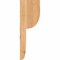 Ekena Millwork Crestline Smooth Corbel, Western Red Cedar, 3 1/2"W x 8"D x 24"H COR04X08X24CRE00SWR - alternate 2